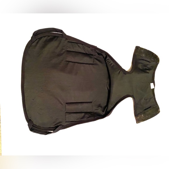 Brown/ Black Fleece Dog Coat by Apache River, Size Small/ Medium Dog - Picture 5 of 11